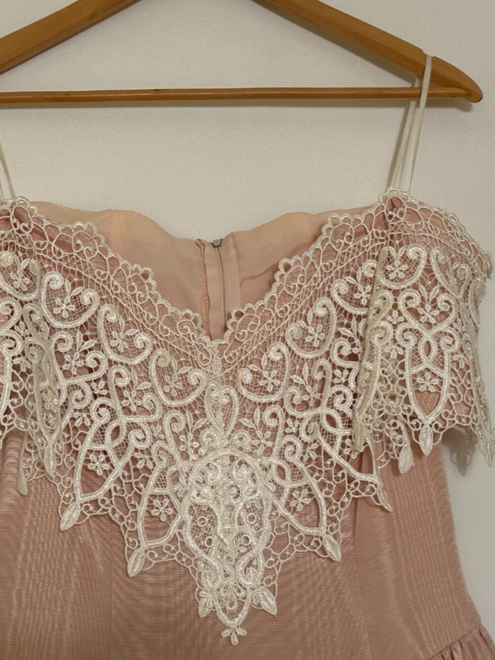 Jessica McClintock Bridal Vintage Bridesmaid Romantic English garde Cottagecore - Picture 3 of 10